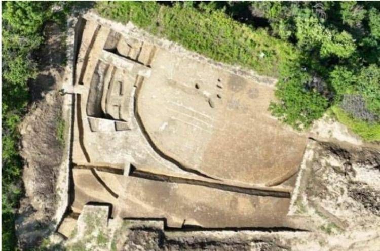 Un dettaglio della scoperta